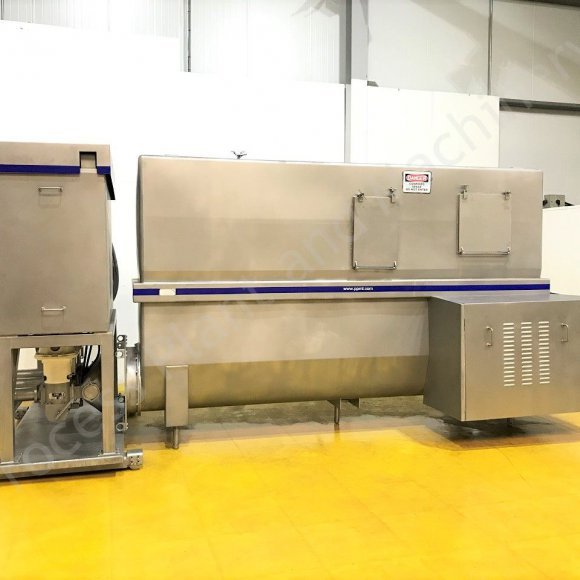 7,000kg Egli EBW18 Butter Silo with Egli Type 112 Butter Pumps